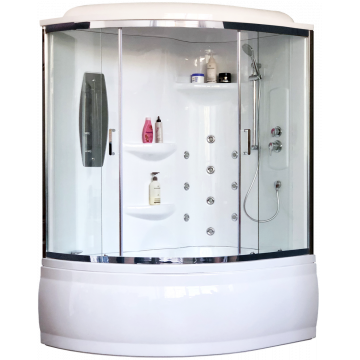 Душевая кабина Royal Bath RB140ALP-T-CH-R (прозрачное)